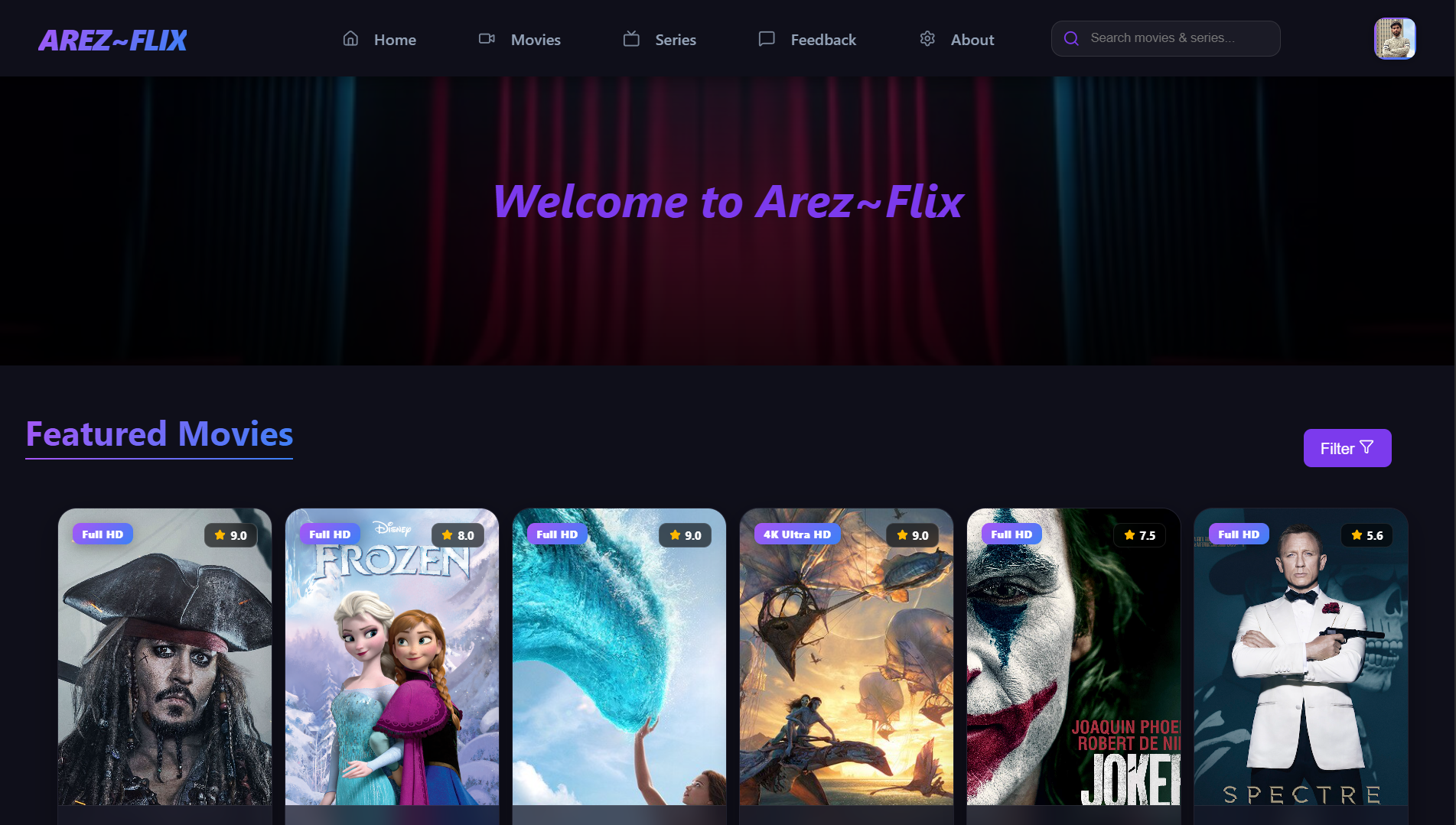 Arez~Flix Project